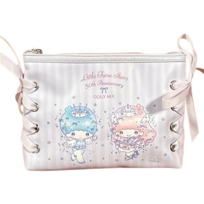 Ribbon Pouch Little Twin Stars x DOLLYMIX Sanrio Characters - Ribbon Pouch Little Twin Stars x DOLLYMIX (リボンポーチ リトルツインスターズ×DOLLYMIX サンリオキャラクターズ - リボンポーチ リトルツインスターズ×DOLLYMIX)