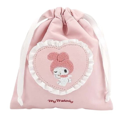 Angel Series My Melody Drawstring Bag Sanrio Characters - My Melody Drawstring Bag (エンジェルシリーズ マイメロディ 巾着 サンリオキャラクターズ - 巾着 マイメロディ)
