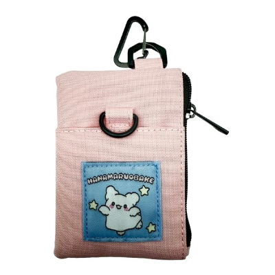 Hanamaru Ghost Pass Case Pastel POP Series - Hanamaru Ghost Pass Case PK (パスケース はなまるおばけ パステルPOPシリーズ - パスケース PK はなまるおばけ)