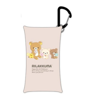 Rilakkuma Clear Multi-Case S - Rilakkuma Clear Multi-Case S Candy (リラノワシリーズ クリアマルチケースS リラックマ - クリアマルチケースS キャンディ)
