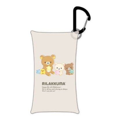 Rilakkuma Clear Multi-Case S - Rilakkuma Clear Multi-Case S Star (リラノワシリーズ クリアマルチケースS リラックマ - クリアマルチケースS スター)