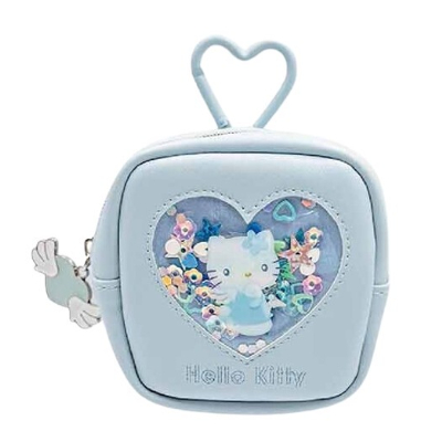 Light Blue Angel Hello Kitty Mini Pouch - Mini Pouch (みずいろエンジェル ハローキティ ミニポーチ - ミニポーチ)