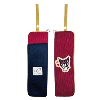 ELLE x My Melody & Kuromi Hair Iron Case - Hair Iron Case Kuromi (ELLE×マイメロディ＆クロミ ヘアアイロンケース - ヘアアイロンケース クロミ)