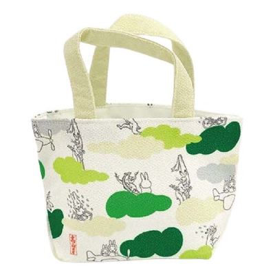 miffy x Choju Giga Mini Tote Bag - ▲Mini Tote Bag C (miffy×鳥獣戯画 ミニトートバッグ - ▲ミニトートバッグ C)
