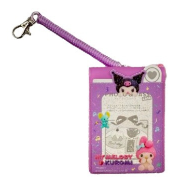 Frame Pass Case My Melody & Kuromi - Frame Pass Case Kuromi (フレームパスケース マイメロディ＆クロミ - フレームパスケース クロミ)