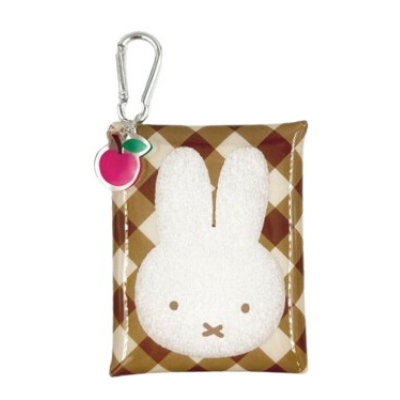 Diagonal Check Series Miffy Clear Multi-Pouch - Clear Multi-Pouch (ダイアゴナルチェックシリーズ ミッフィー クリアマルチポーチ - クリアマルチポーチ)