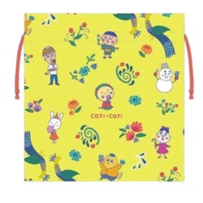 COJI-COJI Drawstring Bag M - Drawstring Bag M Size LGR (COJI-COJI 巾着M - 巾着Mサイズ LGR)