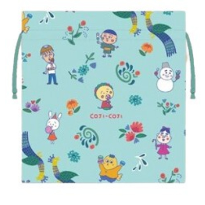 COJI-COJI Drawstring Bag M - Drawstring Bag M Size GR (COJI-COJI 巾着M - 巾着Mサイズ GR)