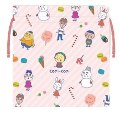 COJI-COJI Drawstring Bag M - Drawstring Bag M Size PK (COJI-COJI 巾着M - 巾着Mサイズ PK)