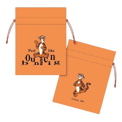 Winnie the Pooh mini pouch Disney - Tigger mini pouch (豆巾着 くまのプーさん Disney/ディズニー - 豆巾着 ティガー)