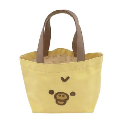 Rilakkuma Face Series Mini Tote Bag - Kiiroitori Mini Tote Bag (リラックマ フェイスシリーズ ミニトートバッグ - ミニトートバッグ キイロイトリ)