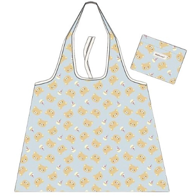 Large Shopping Bag Rilakkuma Basic Series - ▲Large Shopping Bag Rilakkuma (大きめショッピングバッグ リラックマ ベーシックシリーズ - ▲大きめショッピングバッグ リラックマ)