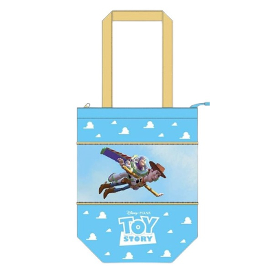 Small Stretchable Tote Bag "Toy Story" - Small Stretchable Tote Bag "Toy Story" (伸びるトートバッグ 小 トイストーリー - のびるトートバッグ 小 トイストーリー)
