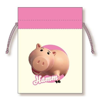 Toy Story Bean Drawstring Bag Disney - Bean Drawstring Bag Ham (トイストーリー 豆巾着 Disney/ディズニー - 豆巾着 ハム)