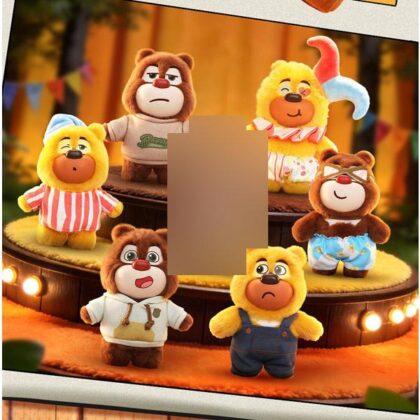 (s)52TOYS BLINDBOX 熊出没 ファッションウィーク ぬいぐるみストラップ 送料別880円