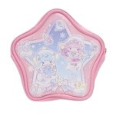 Star-shaped pouch Snow-lit Fantasy Little Twin Stars Sanrio Characters (星型ポーチ 雪灯りのファンタジー リトルツインスターズ サンリオキャラクターズ) - Image 2