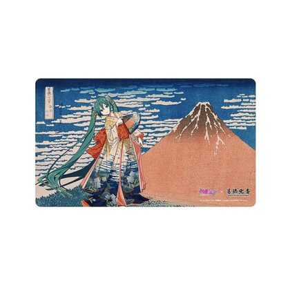 初音ミク×葛飾北斎 iXima デスクマット 凱風快晴