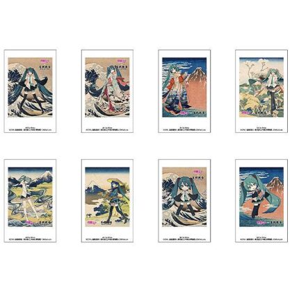 (s)初音ミク×葛飾北斎 iXima チェキカード 送料別880円