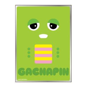 ガチャピン・ムック キャラクタースリーブガチャピン フェイス(EN-1639)