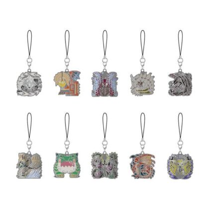 モンスターハンターワイルズ モンスターアイコン メタルキーホルダー