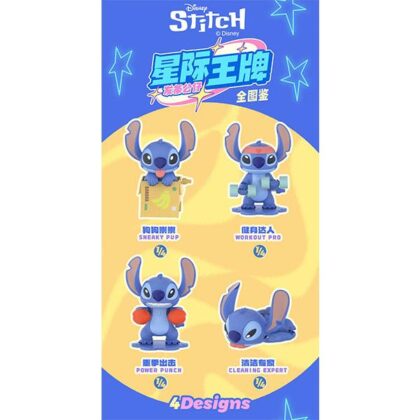 (s)52TOYS BLINDBOX スティッチ 銀河エース ゼンマイトイシリーズ 送料別880円