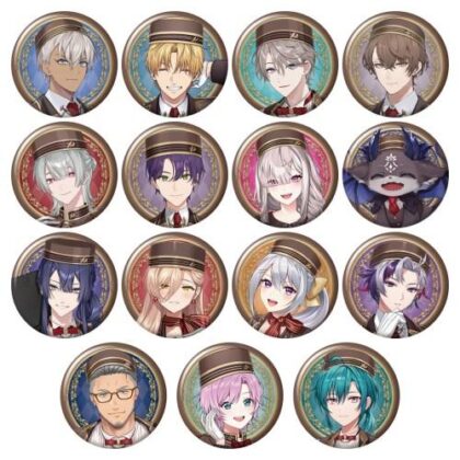 07 にじさんじ 缶バッジビスケット3
