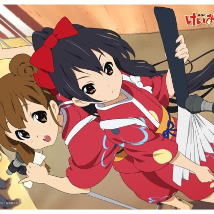 けいおん! けいおん!! 大判ラバーマット(ゆい・あず)