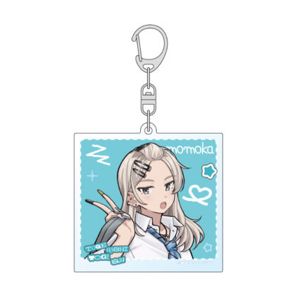 (s)ガールズバンドクライ 描き下ろしアクリルキーホルダー河原木桃香/平成ギャル 送料別880円