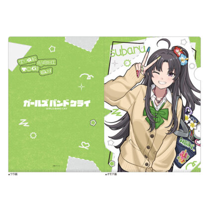 (s)ガールズバンドクライ 描き下ろしクリアファイル 安和すばる/平成ギャル 送料別880円