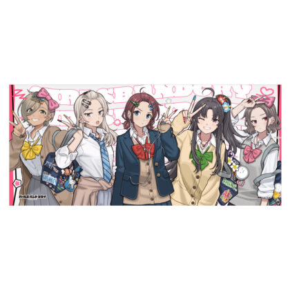 (s)ガールズバンドクライ 描き下ろしスポーツタオル 平成ギャル 送料別880円