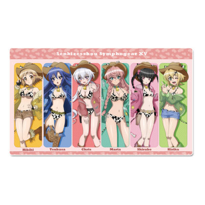 戦姫絶唱シンフォギアXV 描き下ろしデスクマット カウガールVer.
