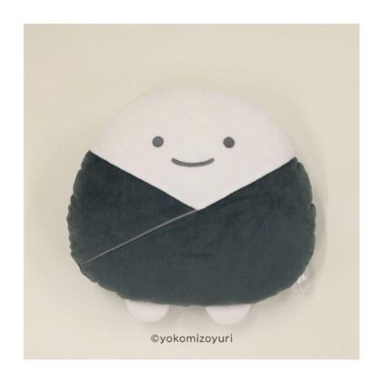 なんでもいきもの ダイカットクッション のりおにぎり