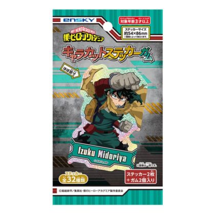 アニメ『僕のヒーローアカデミア』 キャラカットステッカーガム