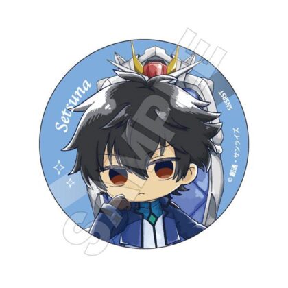 (s)機動戦士ガンダム00 Sketchu! 玉座 缶バッジ 刹那・F・セイエイ 送料別880円