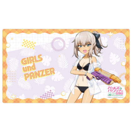 ガールズ&パンツァー 最終章 描き下ろしラバーマット逸見エリカ/水鉄砲 日焼けVer.