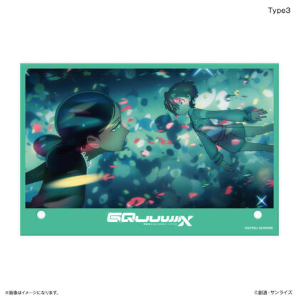 (s)『機動戦士Gundam GQuuuuuuX』 ミラーアクリルアート Type3 送料別880円