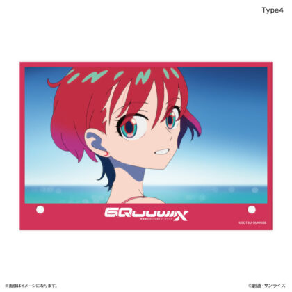(s)『機動戦士Gundam GQuuuuuuX』 ミラーアクリルアート Type4 送料別880円