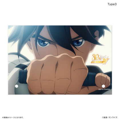(s)『新機動戦記ガンダムW』 ミラーアクリルアート Type3 送料別880円