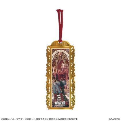 バイオハザード30周年 メインアートメタルブックマーカー クレア