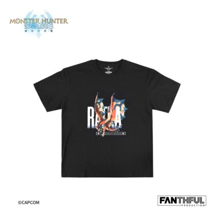 (s)モンスターハンターストーリーズ3 -運命の双竜- FP004MHS32026 黒Tシャツ XXXL 送料別880円