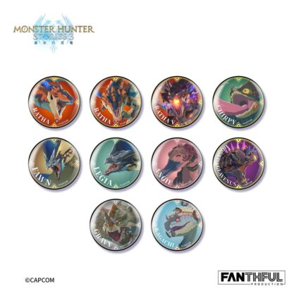 (s)モンスターハンターストーリーズ3 -運命の双竜- FP006MHS32026 オトモン トレーディング缶バッジ 送料別880円