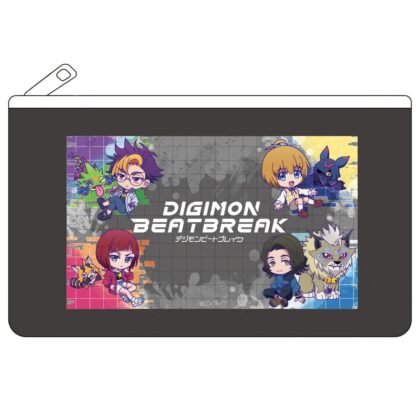 DIGIMON BEATBREAK ポーチ デフォルメイラスト