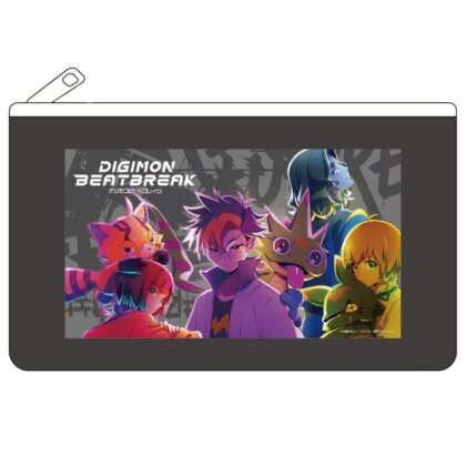DIGIMON BEATBREAK ポーチ キャラクター集合ビジュアル