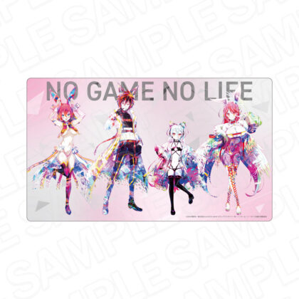 ノーゲーム・ノーライフ ラバーデスクマット PALE TONE series サイバーバニーVer.