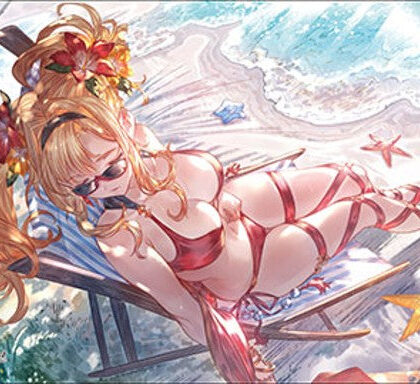 ラバーマットコレクション V2 Vol.2132 グランブルーファンタジー『ゼタ』水着バージョン