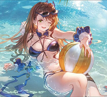 ラバーマットコレクション V2 Vol.2133 グランブルーファンタジー『ベアトリクス』水着バージョン