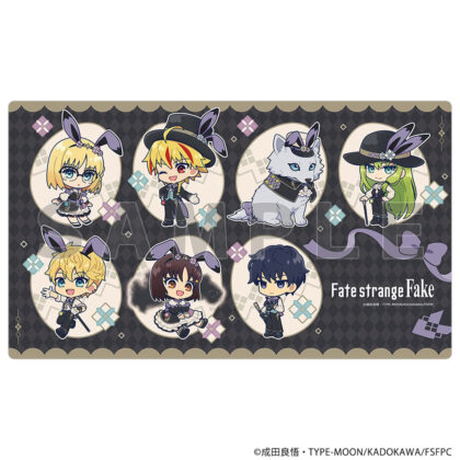 Fate/strange Fake ラバーマット ミニキャラ