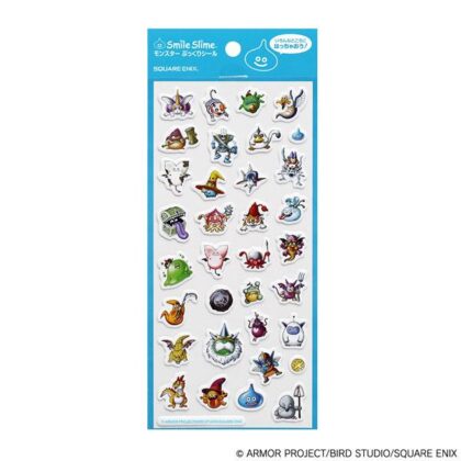 スマイルスライム モンスターぷっくりシール