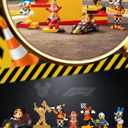 (s)001_52TOYS BLINDBOX ディズニー ミッキー&フレンズ: F1(R) レーシング・デイズ 送料別880円