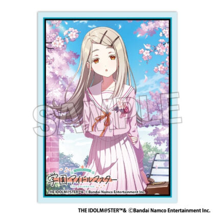 学園アイドルマスター イラストスリーブMAT 光景 '25桜 篠澤 広